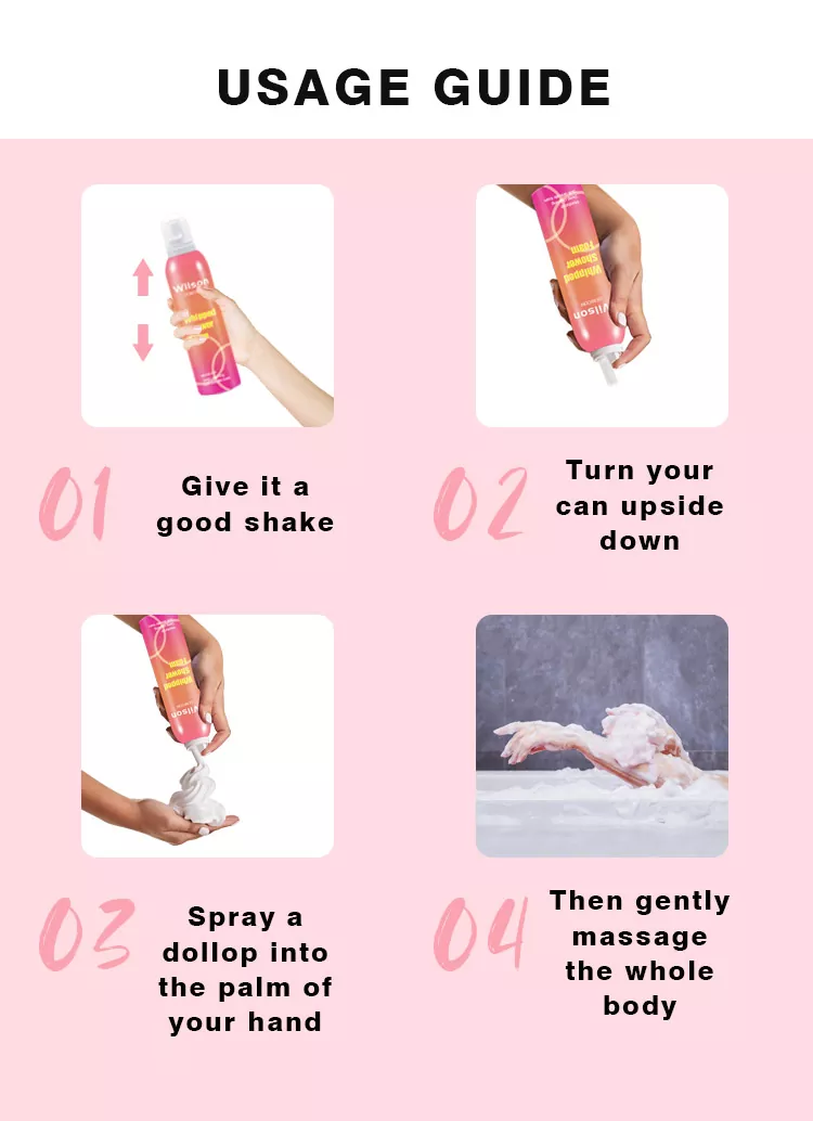 Botanical Extract Automatic Shower Foam